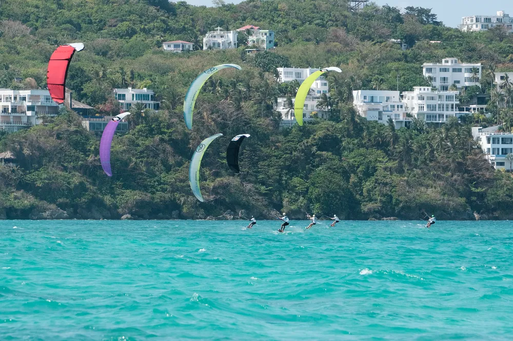 PKA kiteboarding fleet